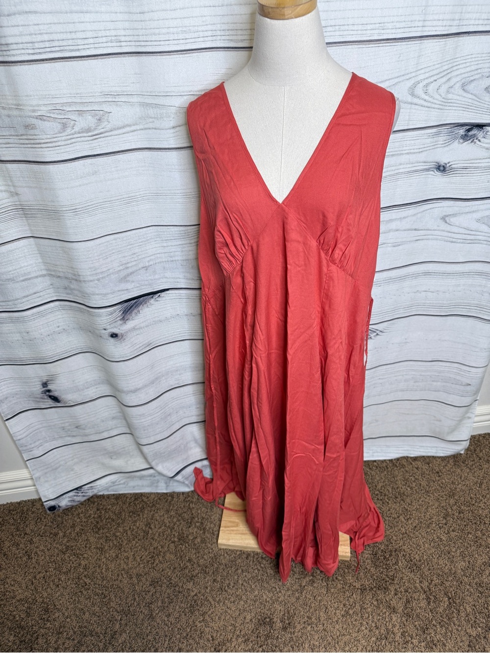 Old Navy Coral Maxi Dress